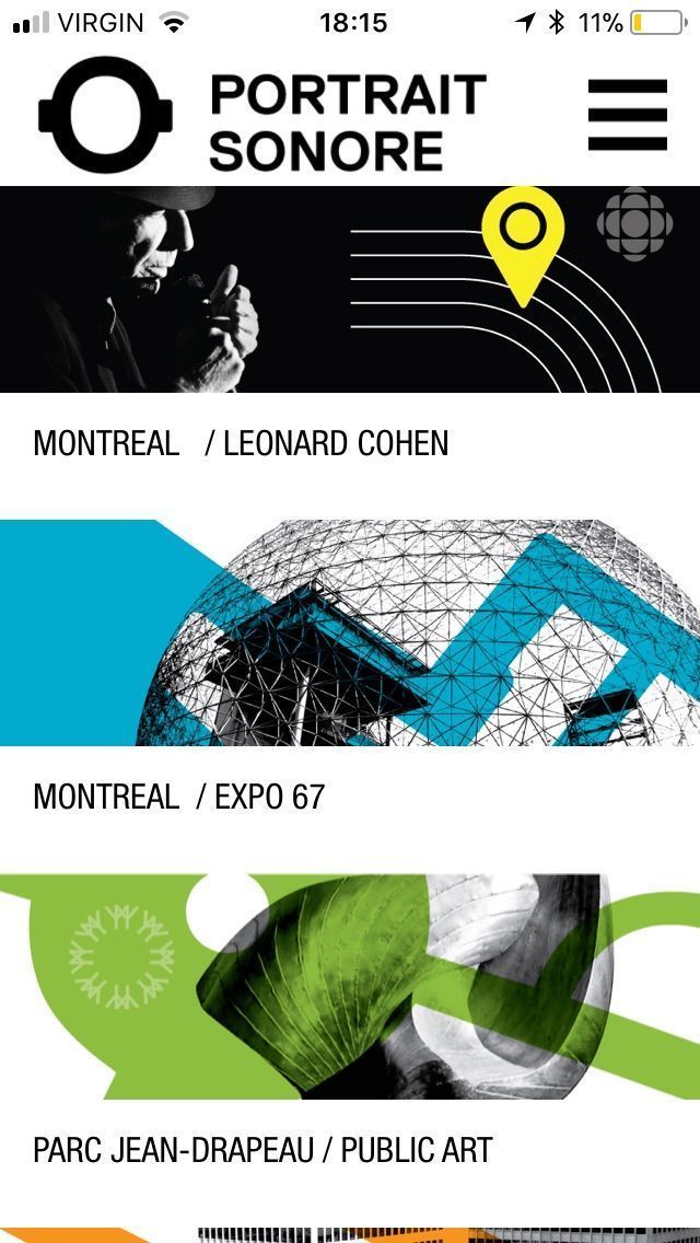 Portrait Sonore / Immersive podcast producer / App tweet media