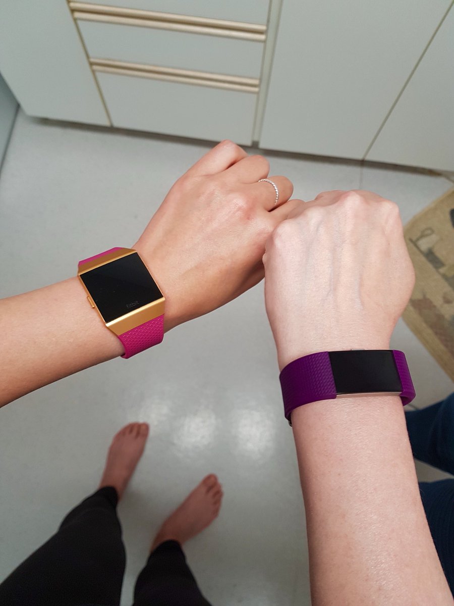 HeyItsMeMissJT's tweet image. Setting up my mother’s #FitbitCharge2. Now we’re @fitbit buddies! #mothersdaygift #technerd #supergirls #superpowers #activegirls #gettingourstepsin🌷👍👊