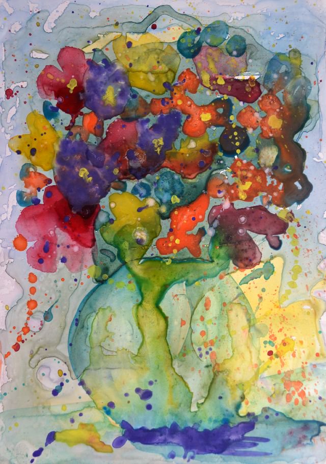 Watercolor oil acrylic artwork Lynda Cookson Multiple #currencies South African artist living France Affordable 17 yr online track record #africanoil #acrylicwatercolor bit.ly/2FEtlKH