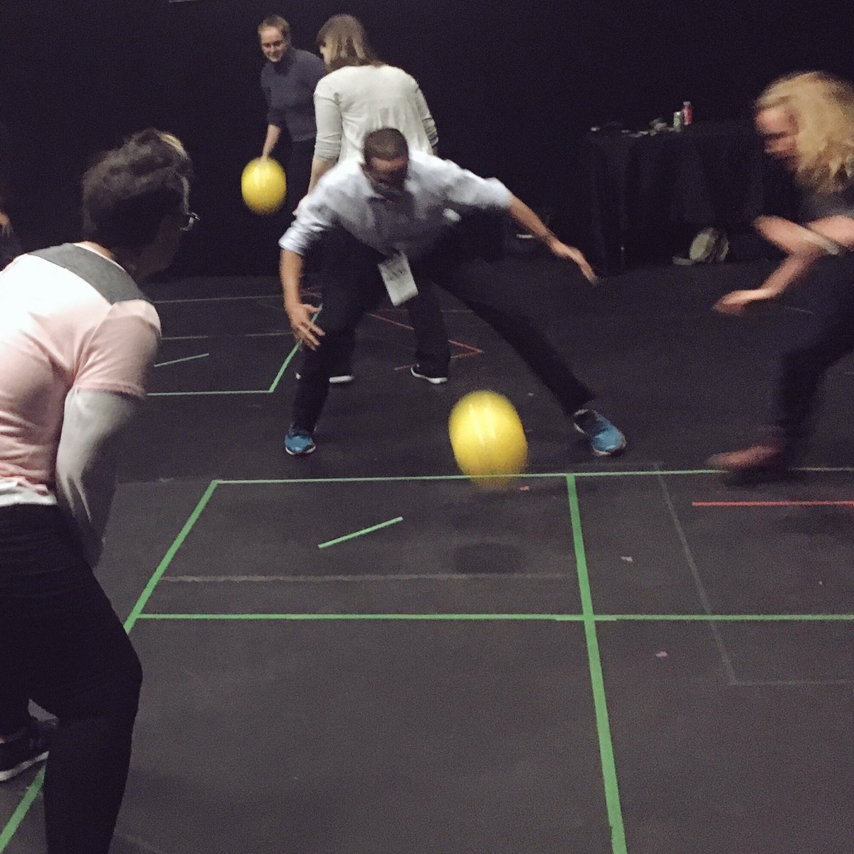 PACTtweets's tweet photo. The traditional #PACTcon2018 4-Square Competition took place during today’s lunch break! As always, our many PACThletes played the game with integrity and dramatic flair. https://t.co/MlIbcgixvU