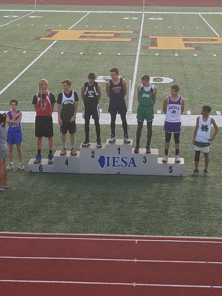 WCDistrict235's tweet photo. State champion with a new state long jump record #WCHeat #iesa #longjump #trackandfield https://t.co/5bYjPLUReg