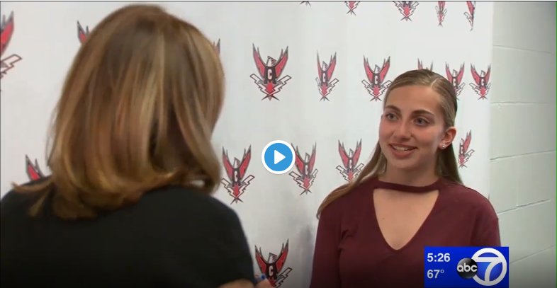 StJohnsU's tweet photo. Check out this inspiring story about #SJU2022 incoming freshman and #cancer #survivor, Marina Duszak. We are looking forward to having her on #campus with us in the Fall! Hit the link to read Marina's full story: https://t.co/Ga2K7QU26m https://t.co/pKFDsvchGa