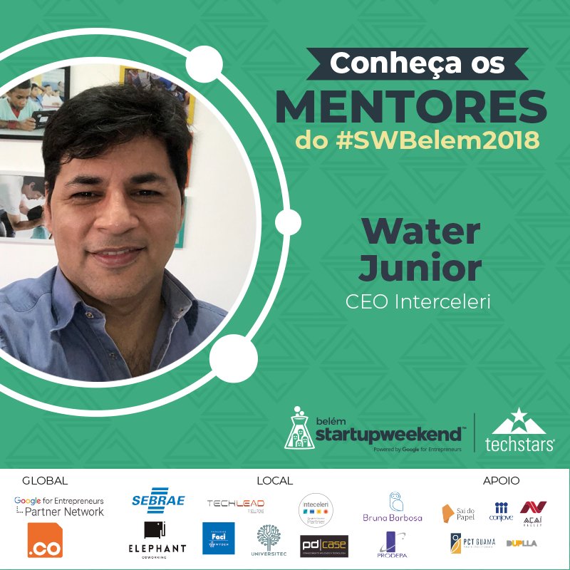 swbelem's tweet image. Walter Junior é Diretor na Inteceleri Tecnologia para Educação, empresa parceira Google For Education que desenvolve soluções e consultorias na área de educação, com produtos de sucesso como o Aplicativo Matematicando e o Miritboard.