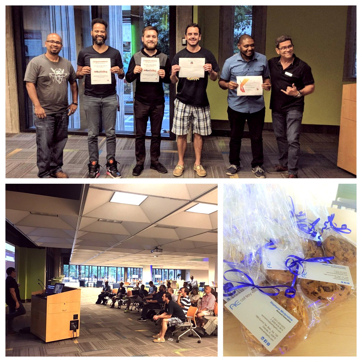 TechjobsOrlando's tweet photo. @MaxTrinidad opened up a great discussion on #powershell!  Can't wait to join @ONETUG #NerdDinner on May 24th!  To join us, see: https://t.co/kITsCTXDnW

#Orlandotech #orlando #dotnet #sql #orlandoevents https://t.co/HyHWwVgrn0