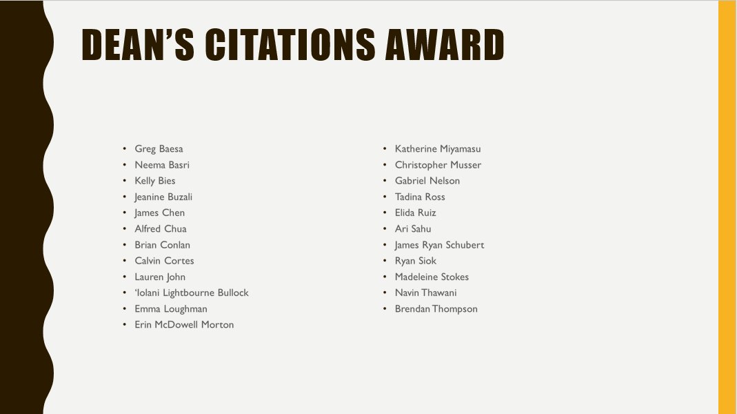 MSB_MBA's tweet photo. Congratulations to all of our Community Fellows and Dean's Citations award recipients! #HoyaSaxa #GraduationSeason https://t.co/4aHMCV0nTZ