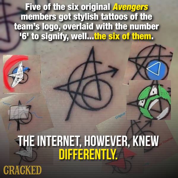 Avengers logo Tattoo design @inkstreet.tattoos #avengers #avengerstattoo# tattoo#tattooed #tattooidea #tattoodedication #ink#inkart #... | Instagram