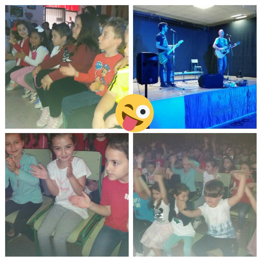 JMLapuerta's tweet photo. L@s peques de 5 años lo han todo por el #RockAndRoll  en el súper #Concierto de #StateLineRoad de esta mañana. #BenRulez https://t.co/SCSN5s7Bsb