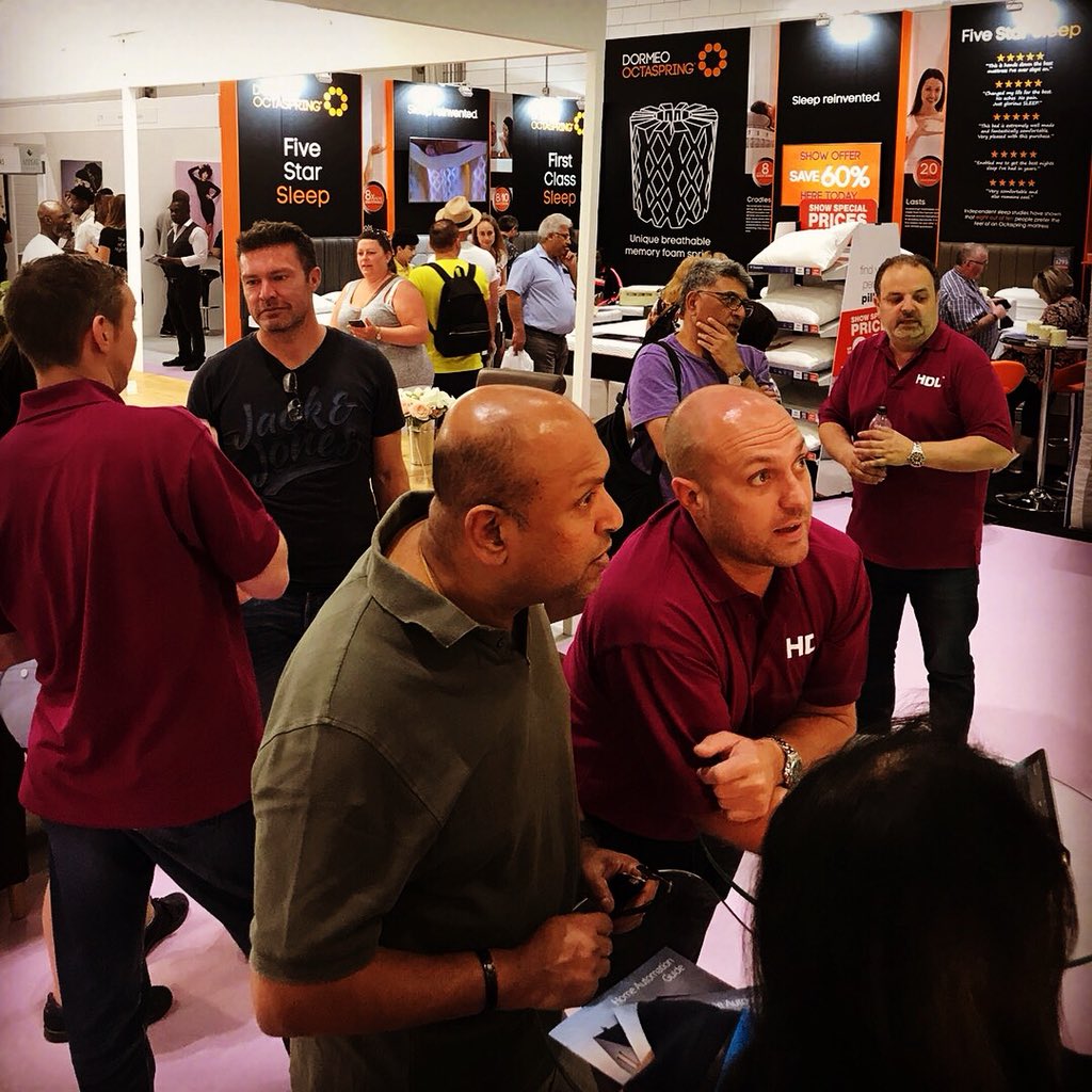 HDL_UK's tweet photo. Great week so far @GDLive_UK - So much love for #smarthomes !! We’re here all weekend so come and say 👋 Big thanks to @RonanMcT @Alltrade_Ltd @SmartAVTec @Bartlett2Mark @Blustream_HDBT #HomeAutomation @hometechgallery https://t.co/FdxYMxzn4a