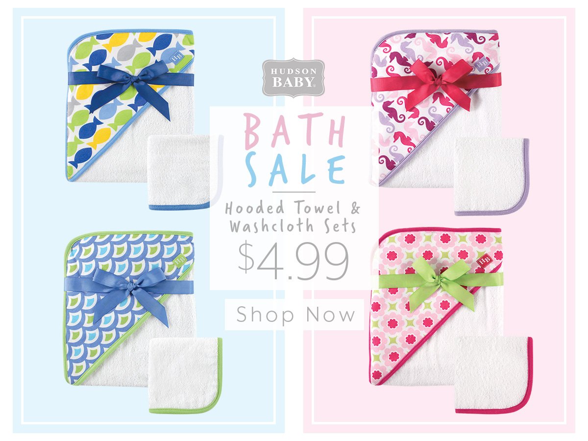 babyvision bath towels
