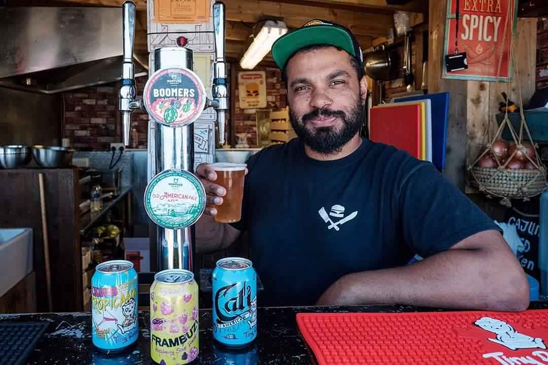 It's the weekend! How about coming down to try a brand new #lager at Folkestone Harbour Arm? That Burger are working with <a href="/HopFuzz/">Hop Fuzz</a>, a local brewery in West Hythe, to bring a fresh, new lager on tap to their unique burger hut. 🍺