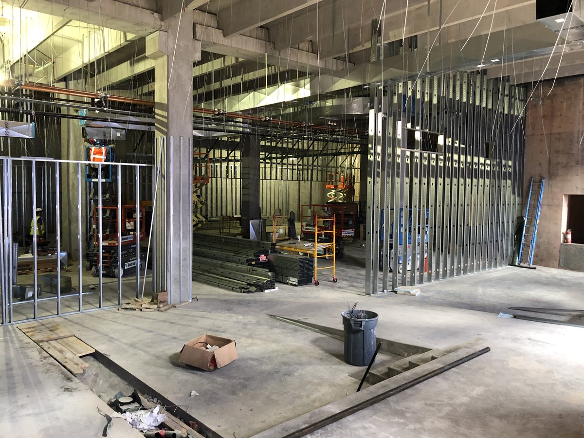 AF_Football's tweet photo. Check back here at 4 for a special video from @CoachTCalhoun about the Falcon Stadium Locker Room Construction! https://t.co/w5WneBRyyW