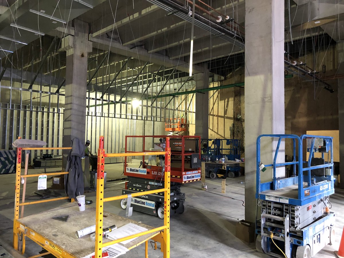 AF_Football's tweet photo. Check back here at 4 for a special video from @CoachTCalhoun about the Falcon Stadium Locker Room Construction! https://t.co/w5WneBRyyW