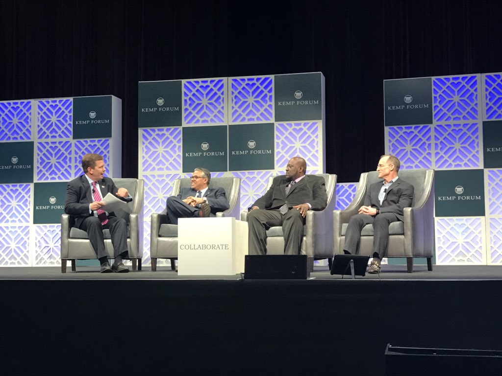BrianBernardoni's tweet photo. .@kempfoundation #KempForum - some shots from an intensely interesting program. https://t.co/m53BoJadXi
