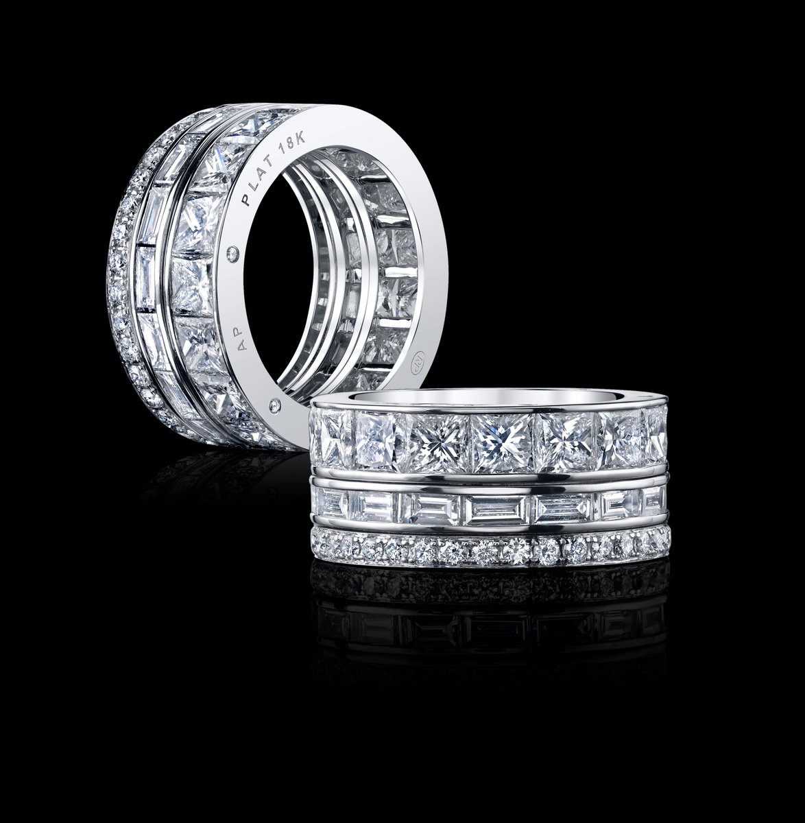 SteinersJewelry's tweet photo. Another Robert Procop masterpiece was completed. With 9.68ct of collection quality diamonds, this queen of eternity ring is waiting to become your next heirloom. Motherโs Day will never be forgotten! #robertprocop #mothersday #heirloom #diamondring #steiners #steinersjewelry https://t.co/neGcAWCeQO