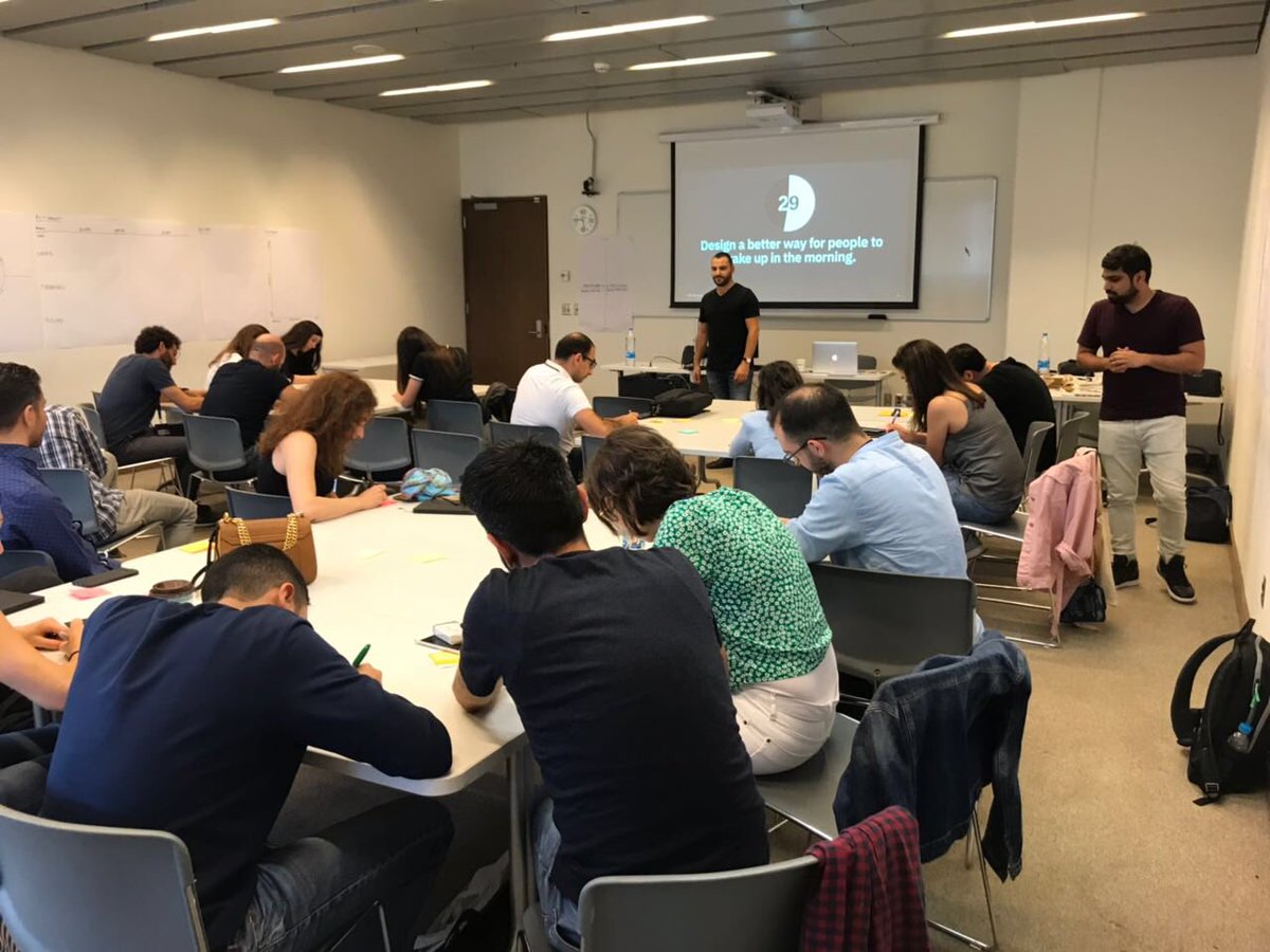 HE03's tweet photo. Had a fantastic time in @UXBeirut!Thanks to all who attended. I hope you enjoyed it much as we did! @BedeRams @salmanin @krystel  #uxb #uxbeirut #ibm #enterprisedesignthinking #designthinking #ux https://t.co/yTjs1mSzdF