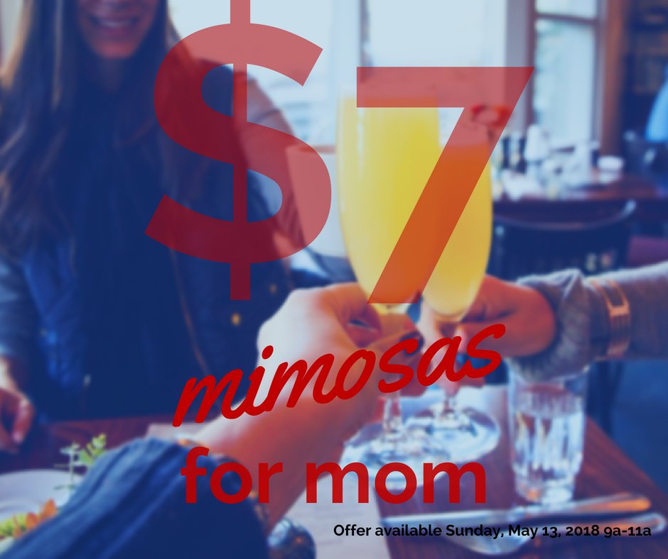 This Sunday, Mother's Day, we're helping you treat your mama right!

Enjoy our new brunch menu served from 9a-11a

#anaheim #mothersday #mimosas