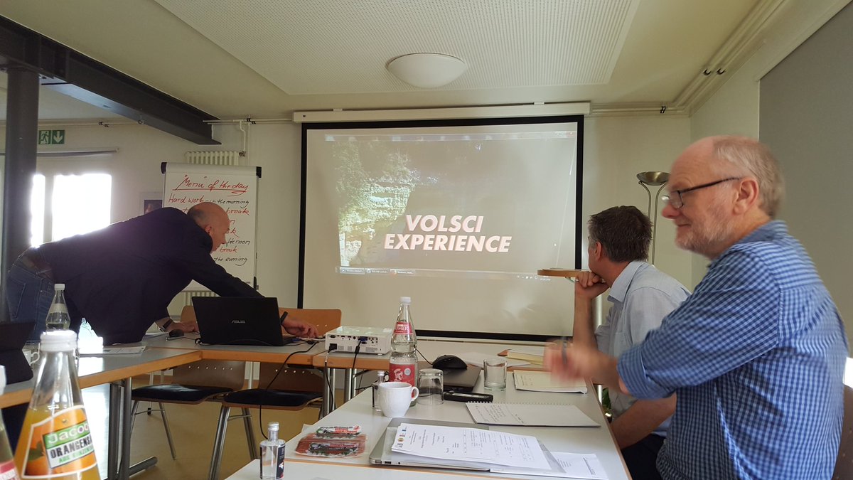 himis2017's tweet photo. Apicio presents the multiplier event.#ErasmusPlus #Erasmus #heritage #meetings #European #germany #waldkirch  #schwazwald https://t.co/bsUZfEe5jk