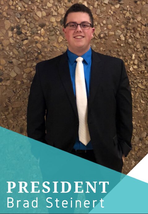 BC_DECA's tweet photo. ... and your 2018-19 Chapter President - Brad Steinert https://t.co/i78DJmf75H