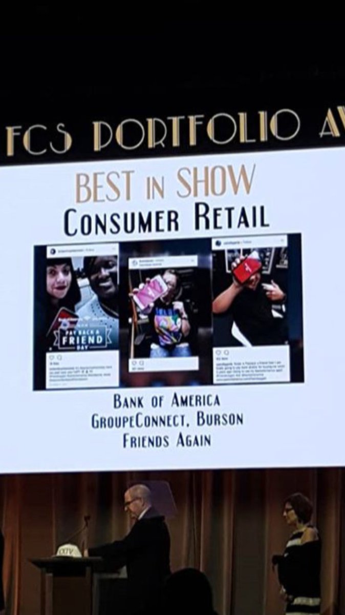 social_allie's tweet photo. #FriendsAgain #FTW at @theFCSorg 24th annual Portfolio Awards last night. Amazing to be surrounded by so many fun, creative &amp; smart marketers. #FCSPortfolioAwards https://t.co/OL2nyEZ1RS