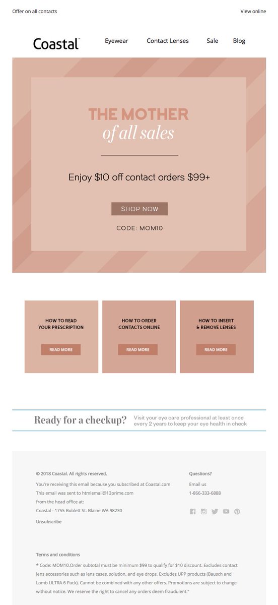 The Mother of all sales email by Coastal Contacts htmlemailgallery.com/gallery/coasta…