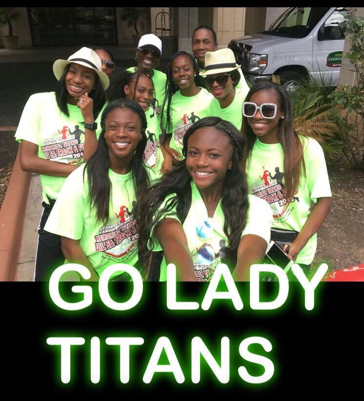 thatPAspeed's tweet photo. Our Lady Titans are READY for the UIL state track/field meet &amp; headed to Mike Myers Stadium!
Go for GOLD ladies!! #gorgeousingreen #409speed https://t.co/mP5pL2J12K