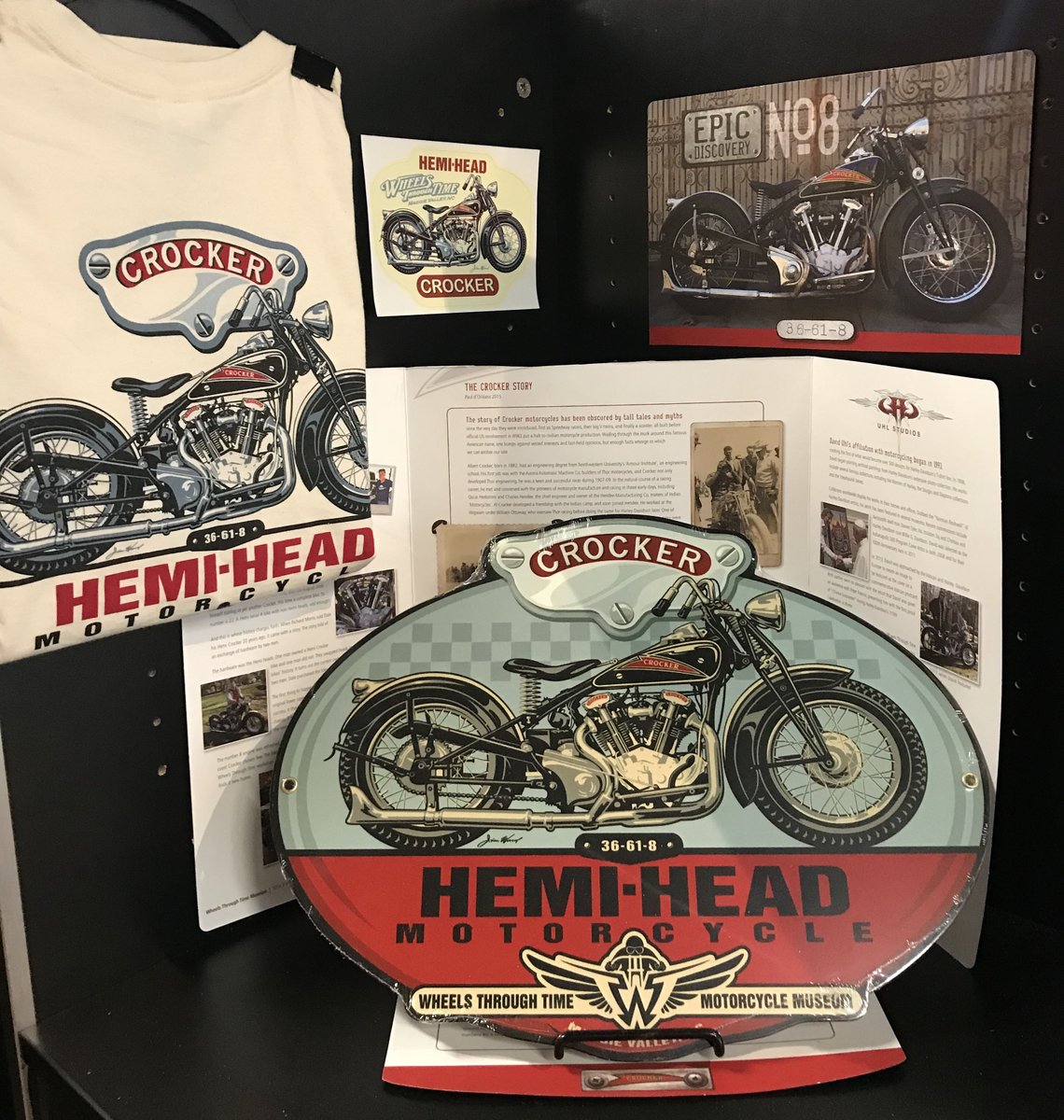 ~Crocker Package included with each Lifetime Donorship~ wheelsthroughtime.com/donate/