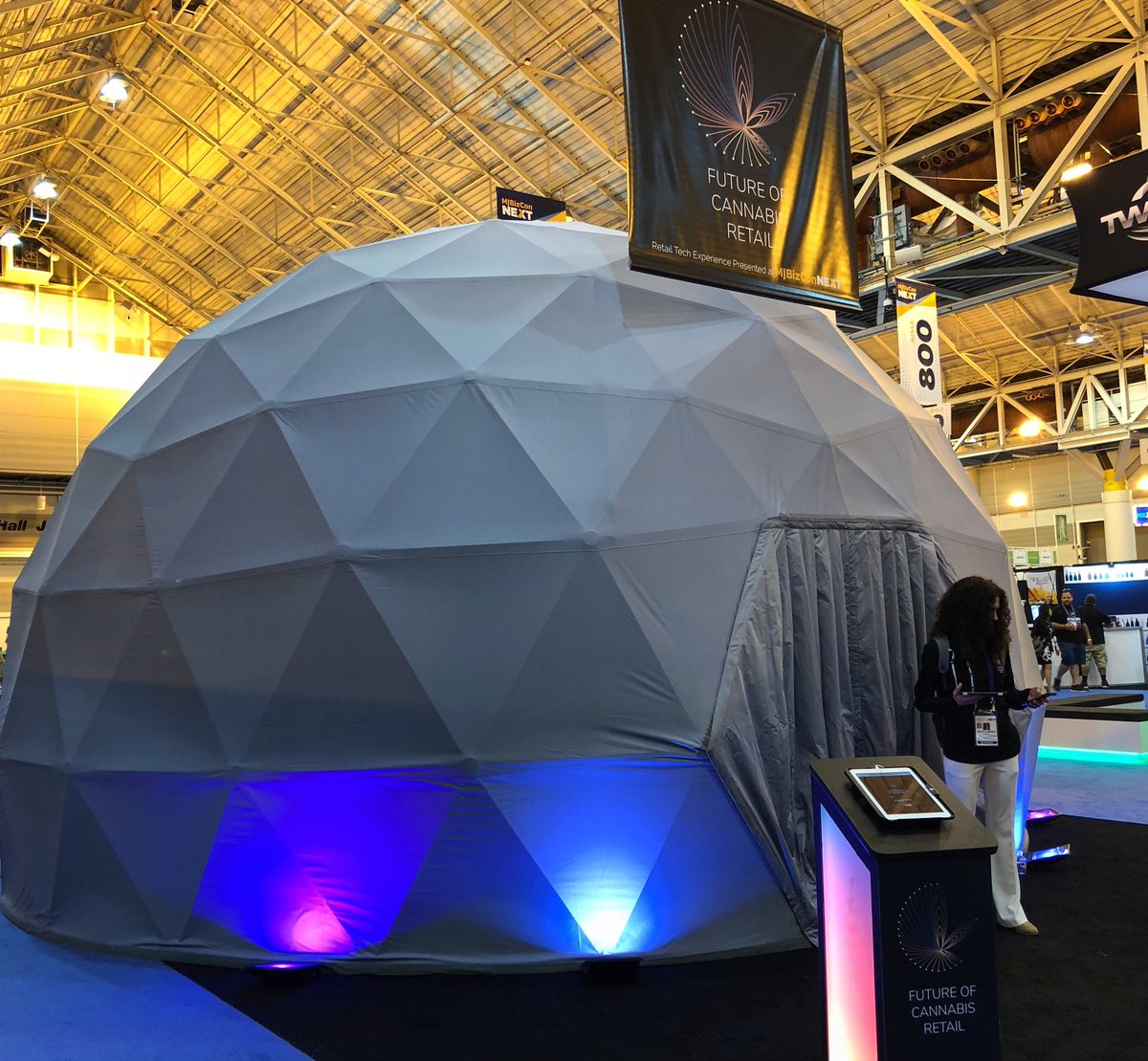 khumiston's tweet image. Super cool experience designed by our client @Try_Baker - make sure to check it out! #futureofcannabis #bakertechnology #mjbiz