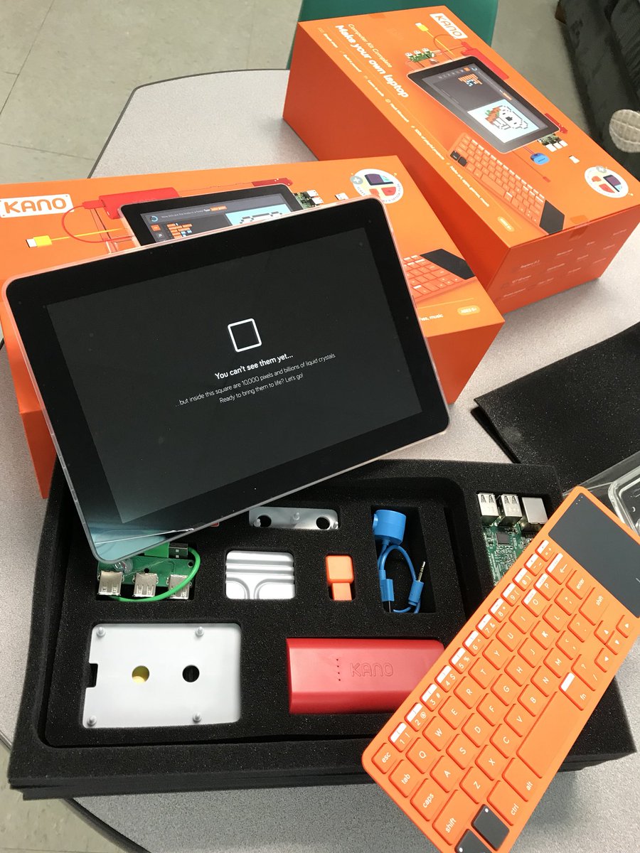 MrsHolstein1's tweet photo. Thank you @ImagineSPS1 our #Spsimaginegrant purchases are starting to come in!!! Can’t wait to try these @TeamKano build your own computers! @McBrideMtnLions @officialSPS https://t.co/ujSkudYQvy