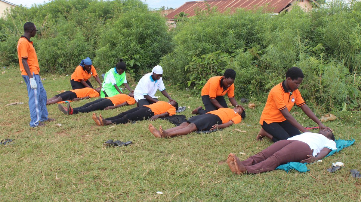 learning and performing fast aid can be someone's paying job. many people have been employment   d here in Uganda after  getting our trainings