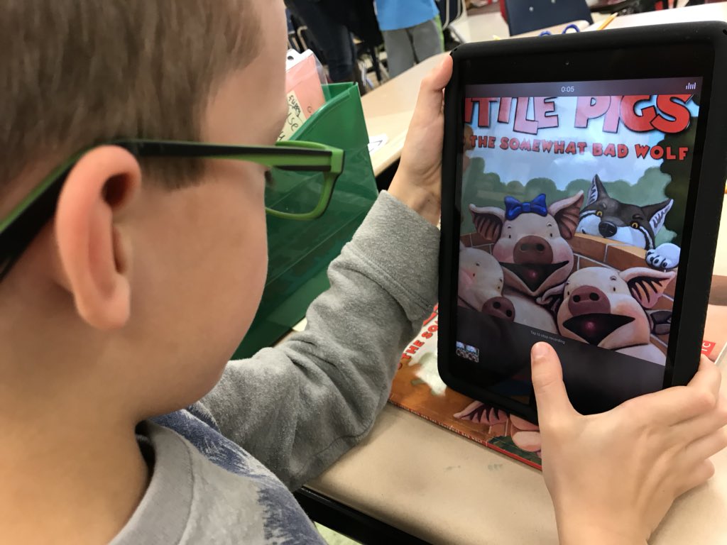 SchlieReed's tweet photo. @OrchardLaneSDNB 1st graders use #CLIPS to create book reviews!! @SDNBSchools @AStemp2 @Haebig #SDNBLearns https://t.co/kv1u8SkHUW