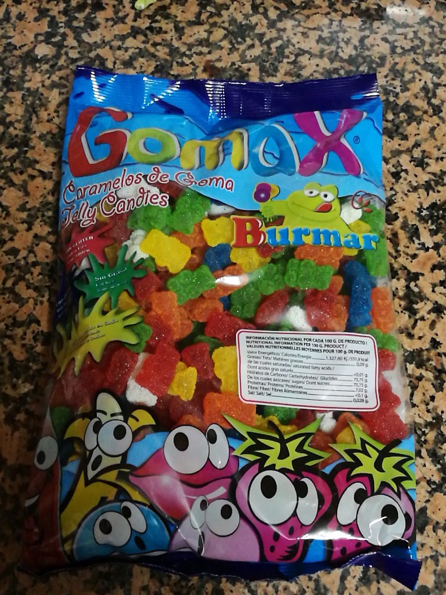 Conchiki82's tweet photo. ¡Ya he recibido mis Ositos Bubble! Gracias @BurmarSweets por el sorteo 😋 https://t.co/IYTgMh8leb