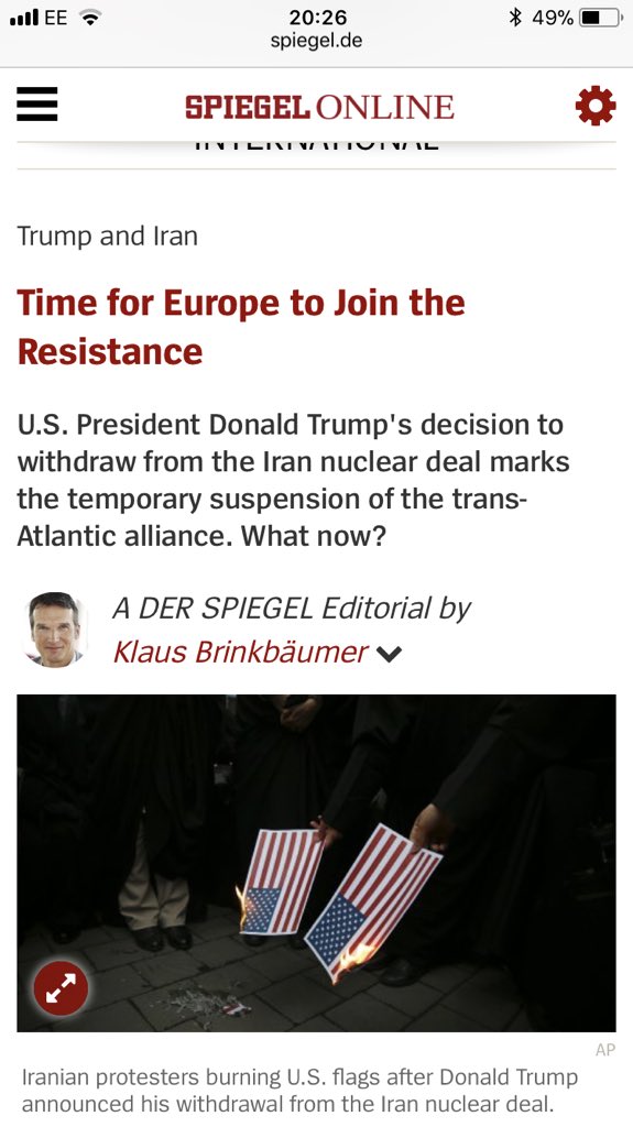 PrisonPlanet's tweet photo. Europe has joined the resistance.

The resistance against dead end, dictatorial globalism and mouthpieces like Der Spiegel who amplify its relentless, monotonous hogwash. https://t.co/M9JkMXbskZ