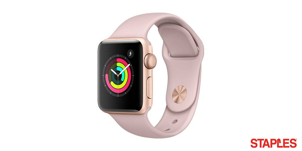 staples apple watch
