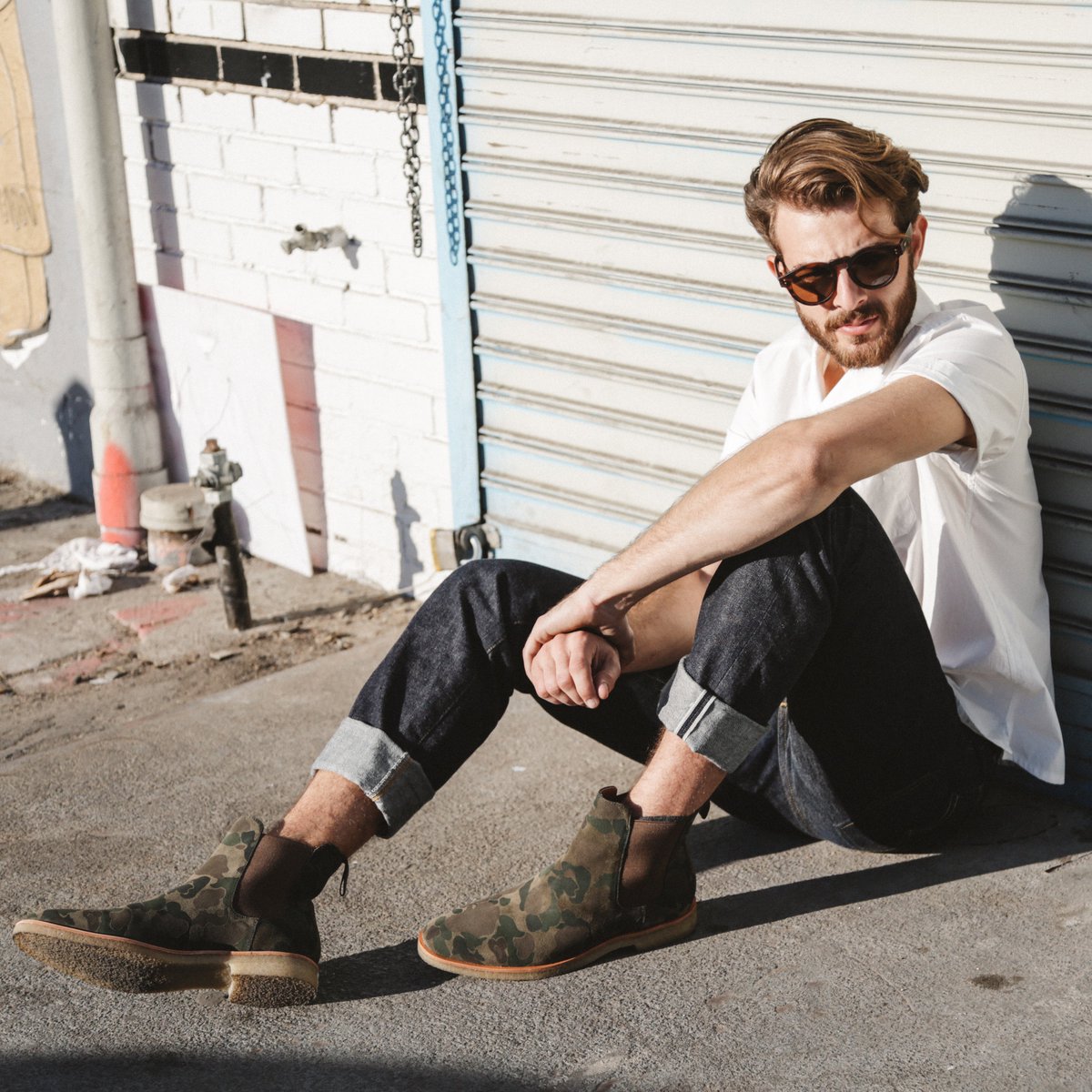 houston suede chelsea boot