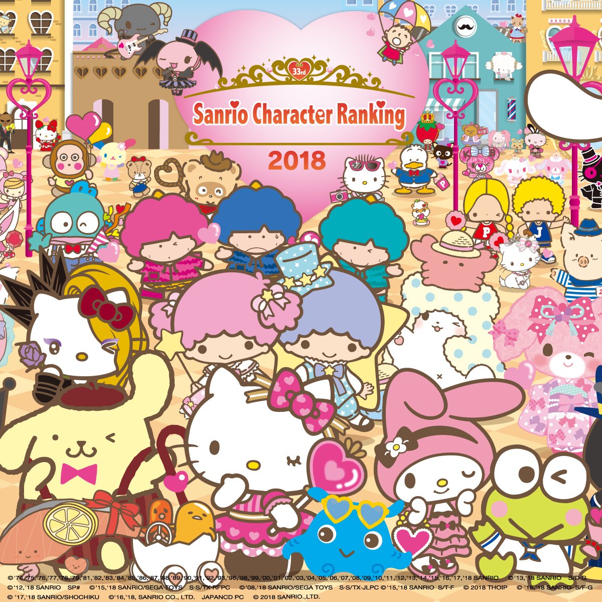 aggretsuko's tweet photo. Dreams come true when you vote with love🤘❤️ The 33rd annual Sanrio Character Ranking has now begun and one hundred of your #Sanrio pals are in it to win it! Vote for #Aggretsuko from now until June 10th here: https://t.co/4etej3FX1L 🗳️ #SanrioCharacterRanking https://t.co/Si0Z8wP5t7