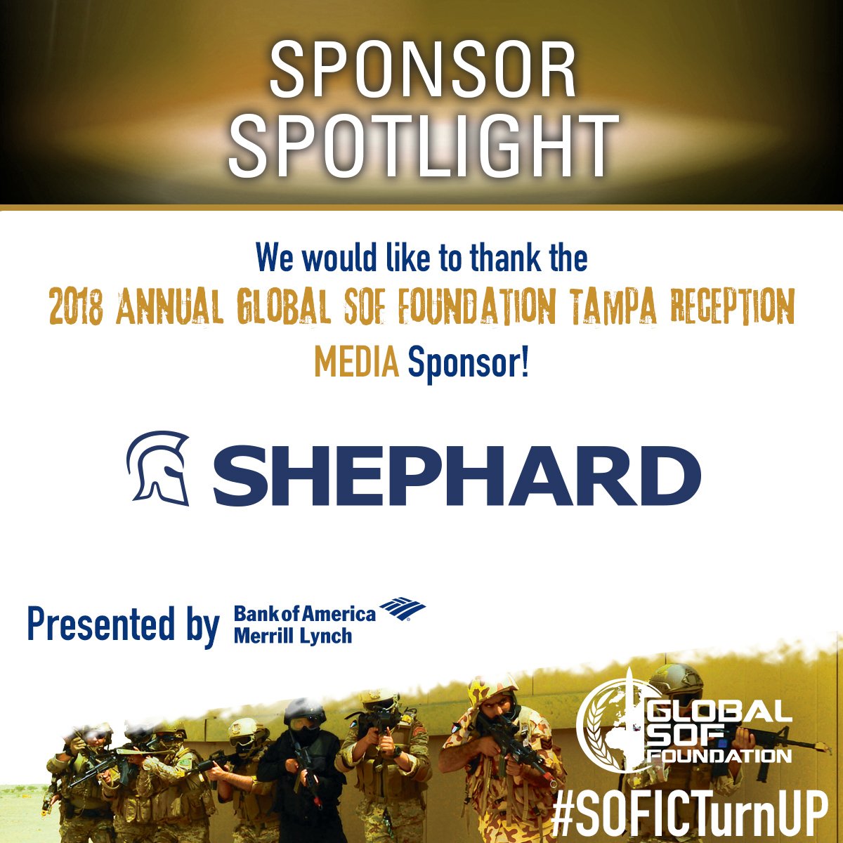 GlobalSOF's tweet photo. @ShephardNews is our Media Sponsor for next week's reception! Make sure you stop by the magazine stand to get a copy of their latest #SOF magazine! #SOFIC #SOFICturnUP https://t.co/sNwNZ8lS3n https://t.co/nXb4z0jazE