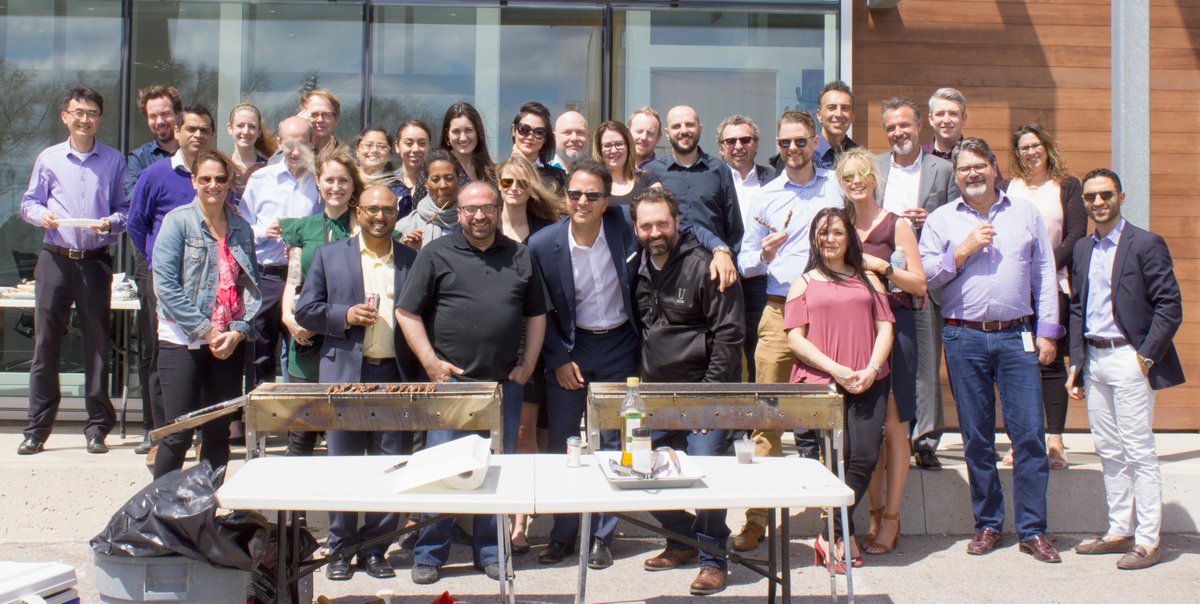 UrbaconBuilding's tweet photo. Yesterday, Urbacon office staff took advantage of the beautiful (though windy) weather to get outside and enjoy a #spiducci lunch in the sunshine. Thanks to the members of our team who put this together! https://t.co/Ml6I1eYs60