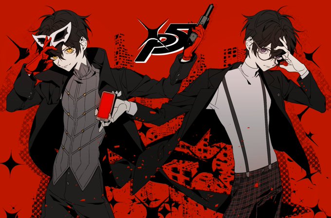 ペルソナ5のtwitterイラスト検索結果 古い順