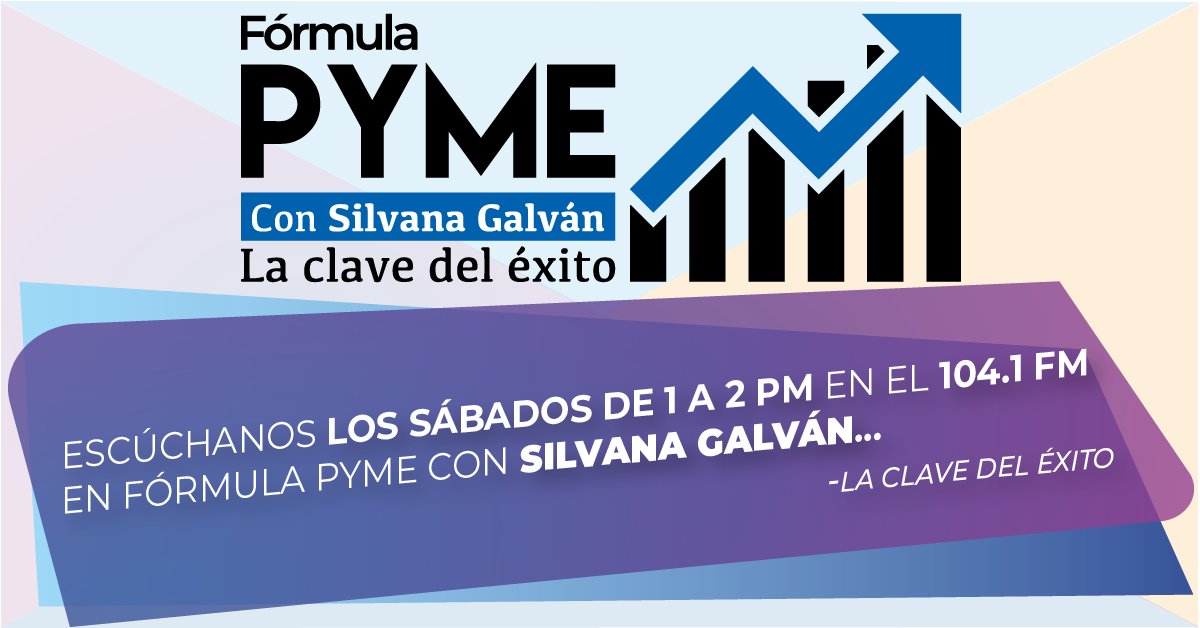 FormulaPYMEmx's tweet photo. ¡Mañana tenemos una cita en #FormulaPyme! Tendremos grandes invitados.
@SantyBeorlegui nos hablará sobre las "HABILIDADES DE UN LÍDER" @CesarAranday nos enseñará a "REGISTRAR UNA MARCA"
No te lo puedes perder, 1-2 PM en 104,1 de fm y 1500 am #LaClaveDelExito https://t.co/CB9b72rgby