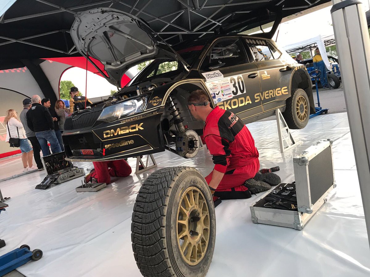 Great start from <a href="/FredrikAahlin/">Fredrik Ahlin</a> who is the early leader of the South Swedish Rally