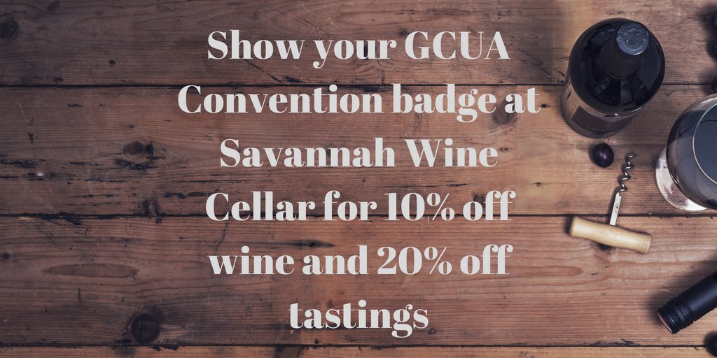 GCUAffiliates's tweet photo. Here's another reason we're so excited to #CUinSavannah next week! https://t.co/NLd6j0awYg