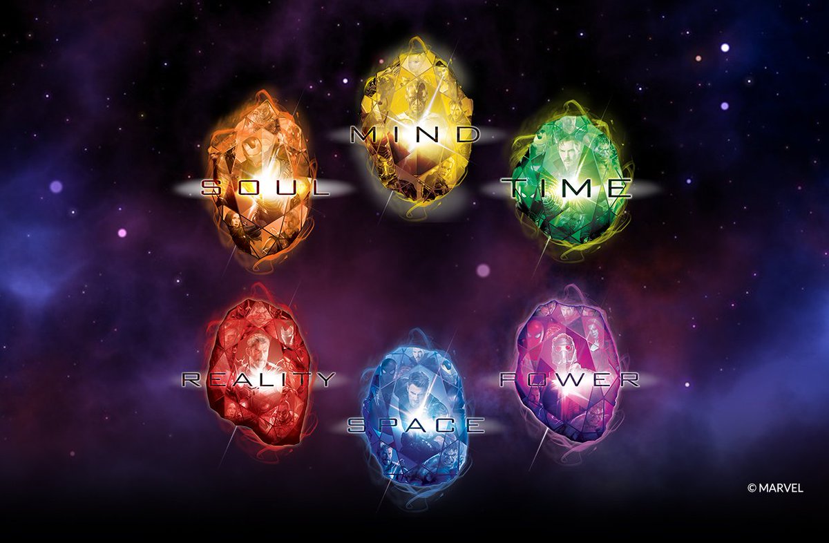 3. Marvel Infinity Stones Nail Decals - wide 2