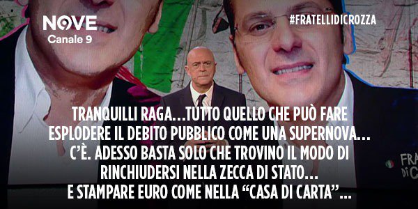 Fratelli Di Crozza On Twitter Unidea Per At Netflixit