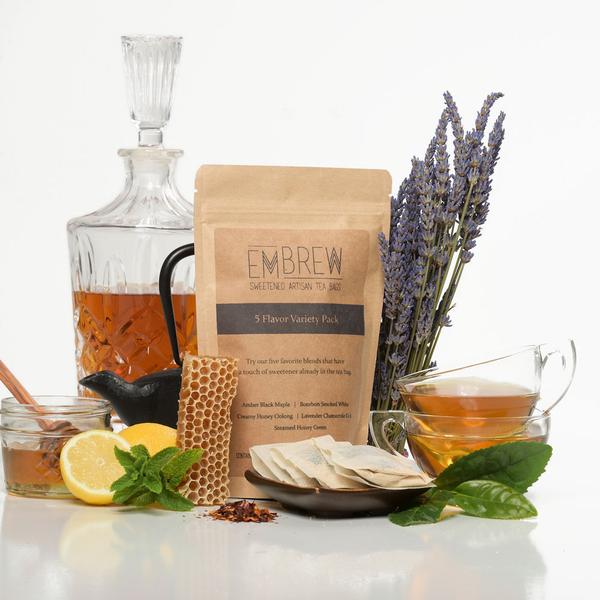 EmbrewDotCom's tweet photo. @Mohtermalaila Ever had a sweetened artisan tea bag? I think it'll cheer you up quick! https://t.co/8GrAloli8J https://t.co/478ms5stbk