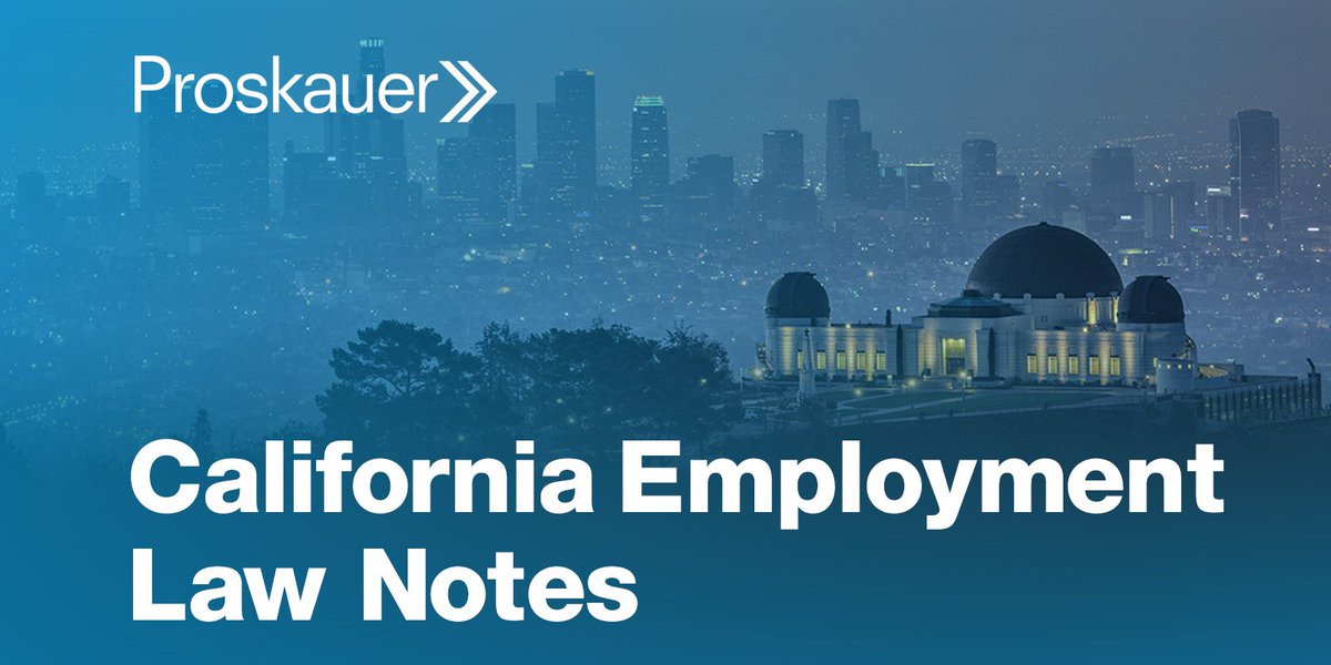 CalEmpLawUpdate tweet media