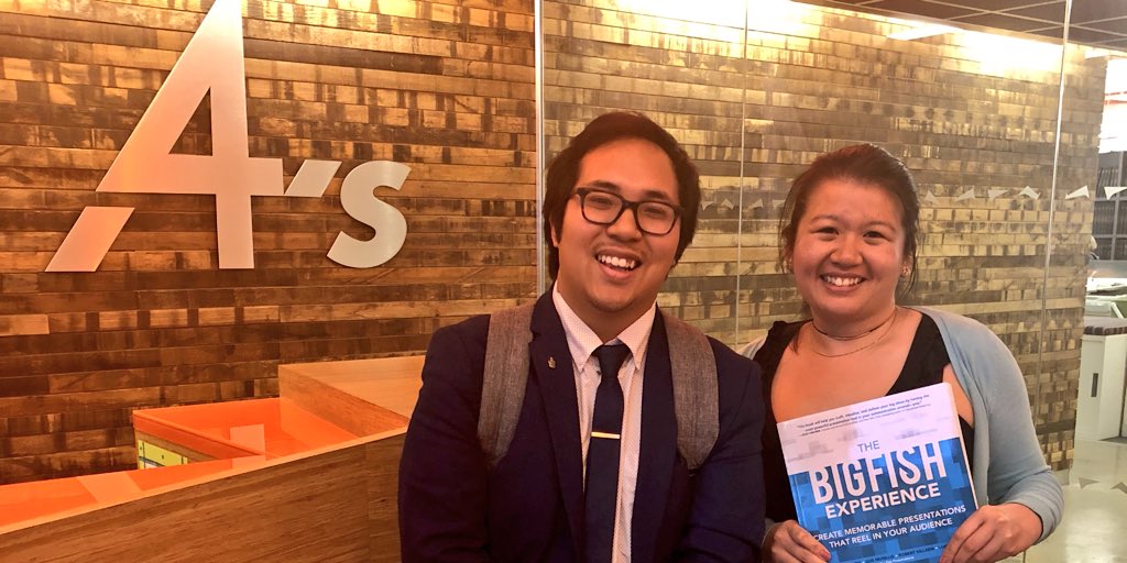 4AsLearning's tweet photo. Great @4As production day today with @thekennynguyen @BigFishPresCo for an upcoming on-demand course he is creating with us on how to mindmap your presentation. #4AsLearning https://t.co/IeVBkQ5675