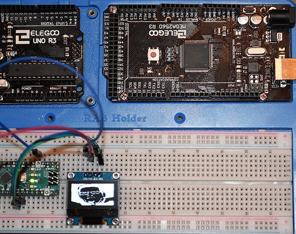 knolinfos's tweet photo. Got the creation of Bitmaps and displaying them done, it works on #OLEDs display; need now to work on (#LEARN) #HowTo create BETTER #qualitiy in next steps... #Coding #Maker #MakerED #LEARNingByDoing with #FUN 😎🤖👩🔧👨🔧🤘😜 https://t.co/x2UdDBYLJl
