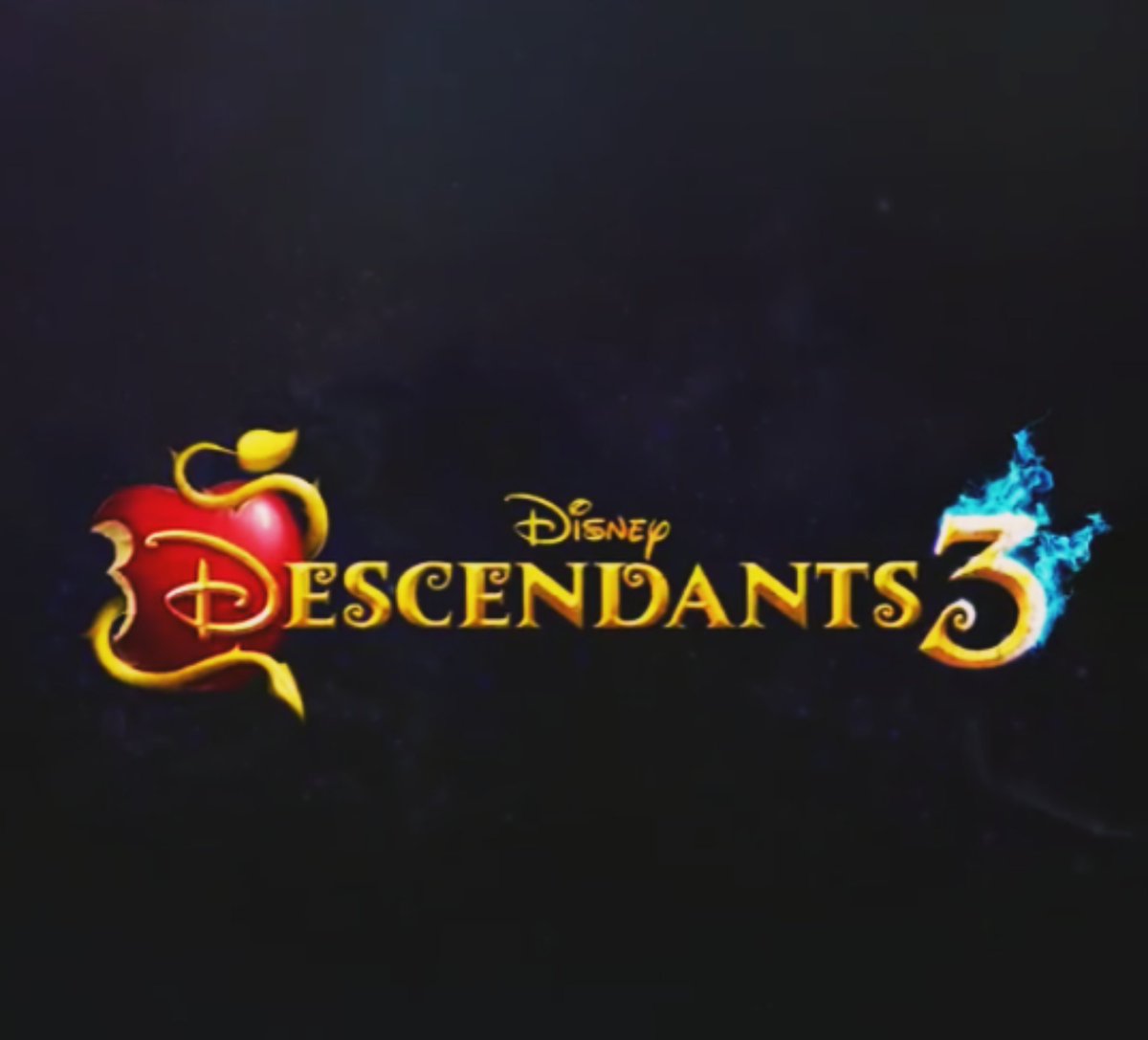 The new logo for #Descendants3 is finally here! <a href="/descendants/">Descendants</a> 😄✨🍎