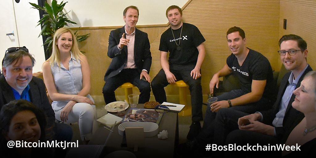 sirjohnhargrave's tweet photo. The cast of our Crypto Shark Tank event for #BosBlockchainWeek: @NavroopSahdev, Jay Stevens, @jnridell, Mac Cameron, President of @CoCreateX, @RemyCarpinito, Andrew Flessa, and Dianne Mueller.
#blockchain #fintech #crypto https://t.co/eK7quvJWlT