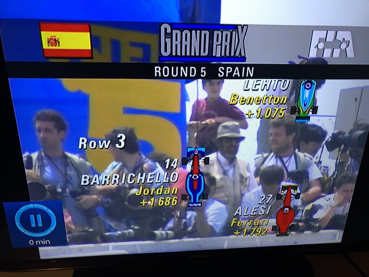 EngineeringDan's tweet photo. Apparently a two tier @F1 is a recent and bad development... but just watching Classic race on @SkySportsF1 Spain โ94 - Row 3 was 1.7s off pole! #F1 #RoseTint #SpanishGP https://t.co/oJCHxqvvbW